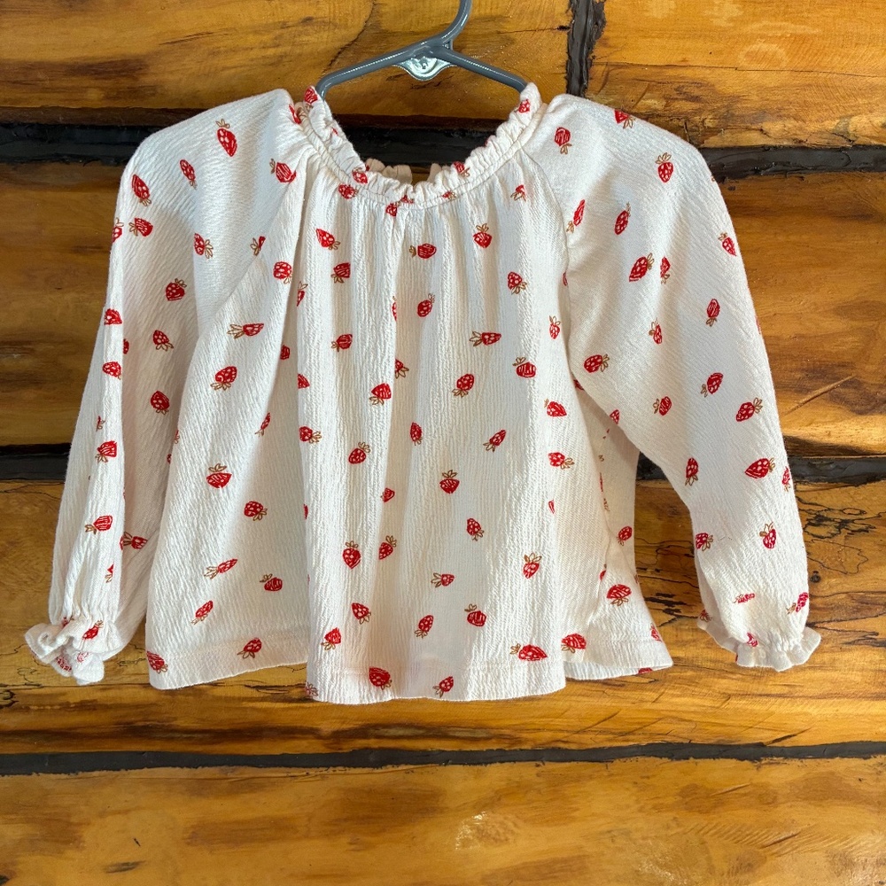 Mayoral strawberry top size 3T